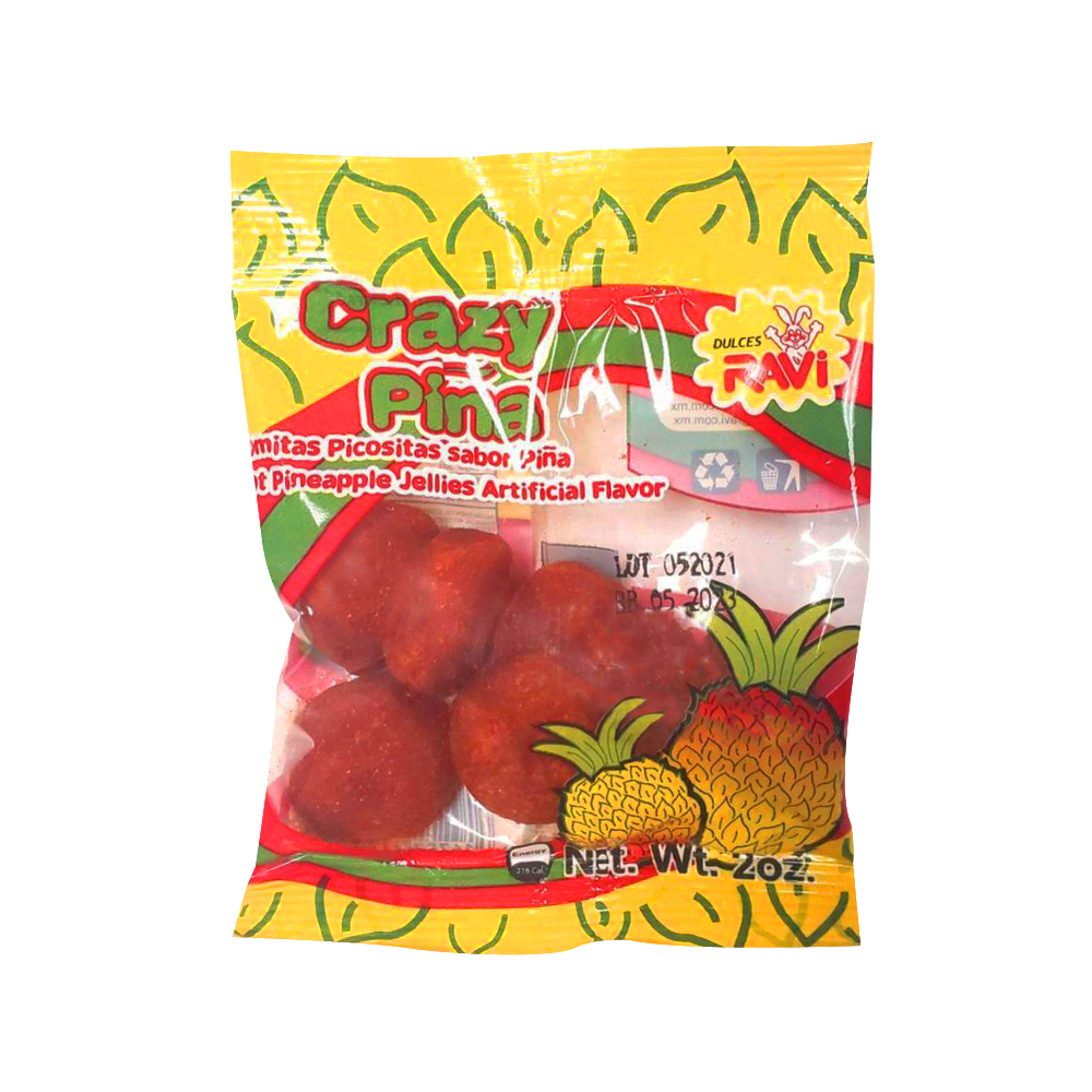Ravi Crazy Piña 1pk – Mexican Candy Store by Mexicrate