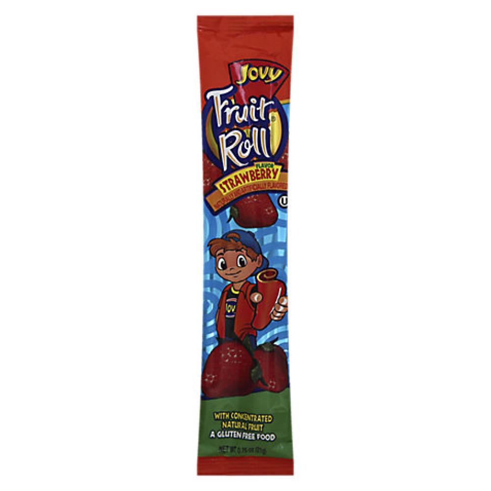 Jovy Fruit Roll Strawberry Flavor 1 roll – Mexican Candy Store by