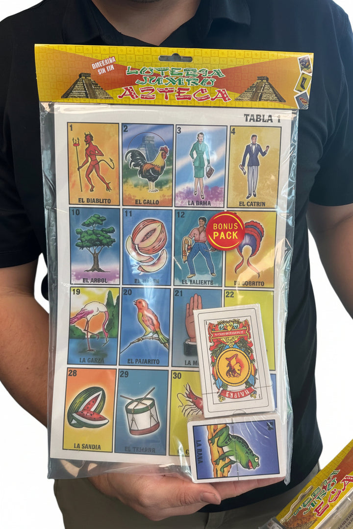 Loteria Jumbo in a Bag with Bonus pack – Mexican Candy Store by